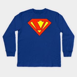 Super V Kids Long Sleeve T-Shirt